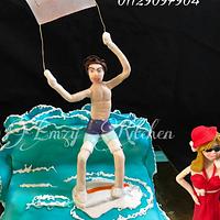 Kitesurfing & Beach Cake