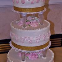 Buttercream Anniversary cake - Decorated Cake by Nancys - CakesDecor
