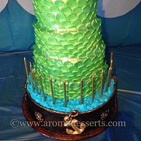 Mermaid Tail Cake