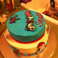 Dr. Seuss Cake