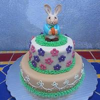 Peter rabbit cake