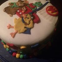 Wonder pets birthday cake
