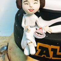 Star wars mini fan cake 