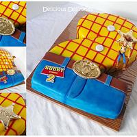 Toy Story Themed Number Cake