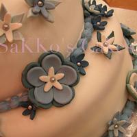 J&V Wedding Cake