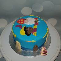 Sint en Piet cake