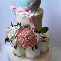 World Cancer Day Sugarflowers and Cakes in Bloom Collaboration