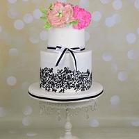 Wedding floral Cake 