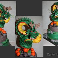 Shenron - DragonBall Z cake