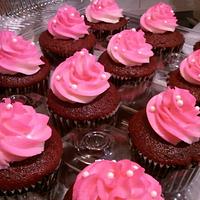 Red Velvet and Devils Food Cupcakes