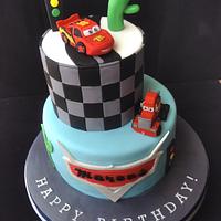 Disney Cars Themed Cake