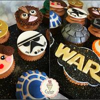 Star Wars Cupcake Board 