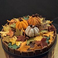Autumn harvest cake