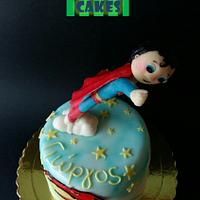 Superman cake