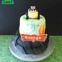 Dynamite from Smokejumpers Cake. Planes Fires & Rescue.
