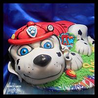 Rocky from Paw patrol - Decorated Cake by TortIva - CakesDecor