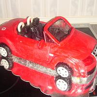 Car cake... Audi TT - cake!