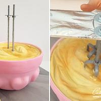 Anti-Gravity Baking Theme Cake