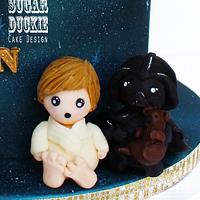 Star Wars Christening Cake 