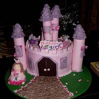  Prncess Castle cake 