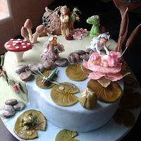 Fairy Christening cake