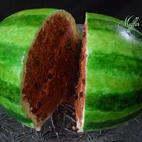 Watermelon cake 
