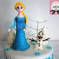 Our 2nd Frozen Cake