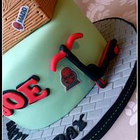 Skate Ramp Cake