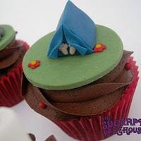 Coffee & Camping Cupcakes