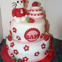 Sweet Cake Hello Kitty  cake