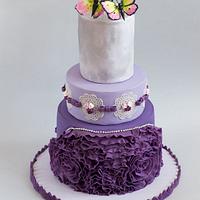 Butterfly cake Butterfly cake