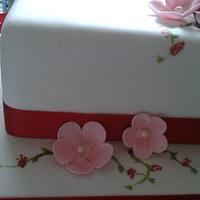 Ruby Wedding Cake 