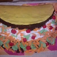 Taco cake