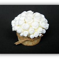Wedding Bouquet Cupcake