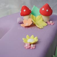 Tinkerbell Number Cake