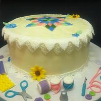 Quilter's cake
