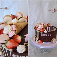 Ganache & drip cake Ganache & drip cake