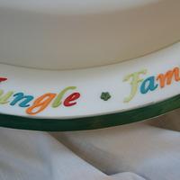 Jungle Family Nightlight Cake