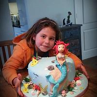 Ariel cake for my daughter