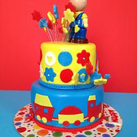 Caillou themed cake