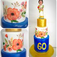 60th birthday cake