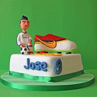 Real Madrid and CR7 cake