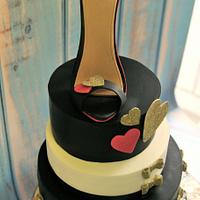 Louboutin fashionista birthday cake