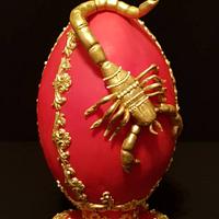 Golden Scorpion - Huevos De Pascua Estilo Faberge Challenge 2018