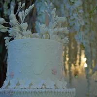 Big Romantic wedding Cake