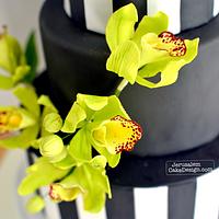 Spring/Summer Orchid Cake