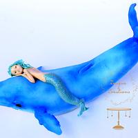 Under The Sea Sugar Art Collaboration - Mermaid & Whale