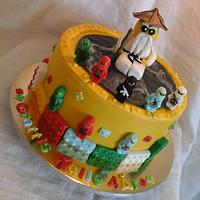 lego ninjago birthday cake 