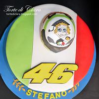Valentino Rossi's cake