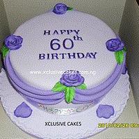 Purple & lilac cake